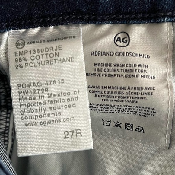 Adriano Goldschmied The Legging Ankle super skinny ankle Women's Jeans 27R - Picture 11 of 12